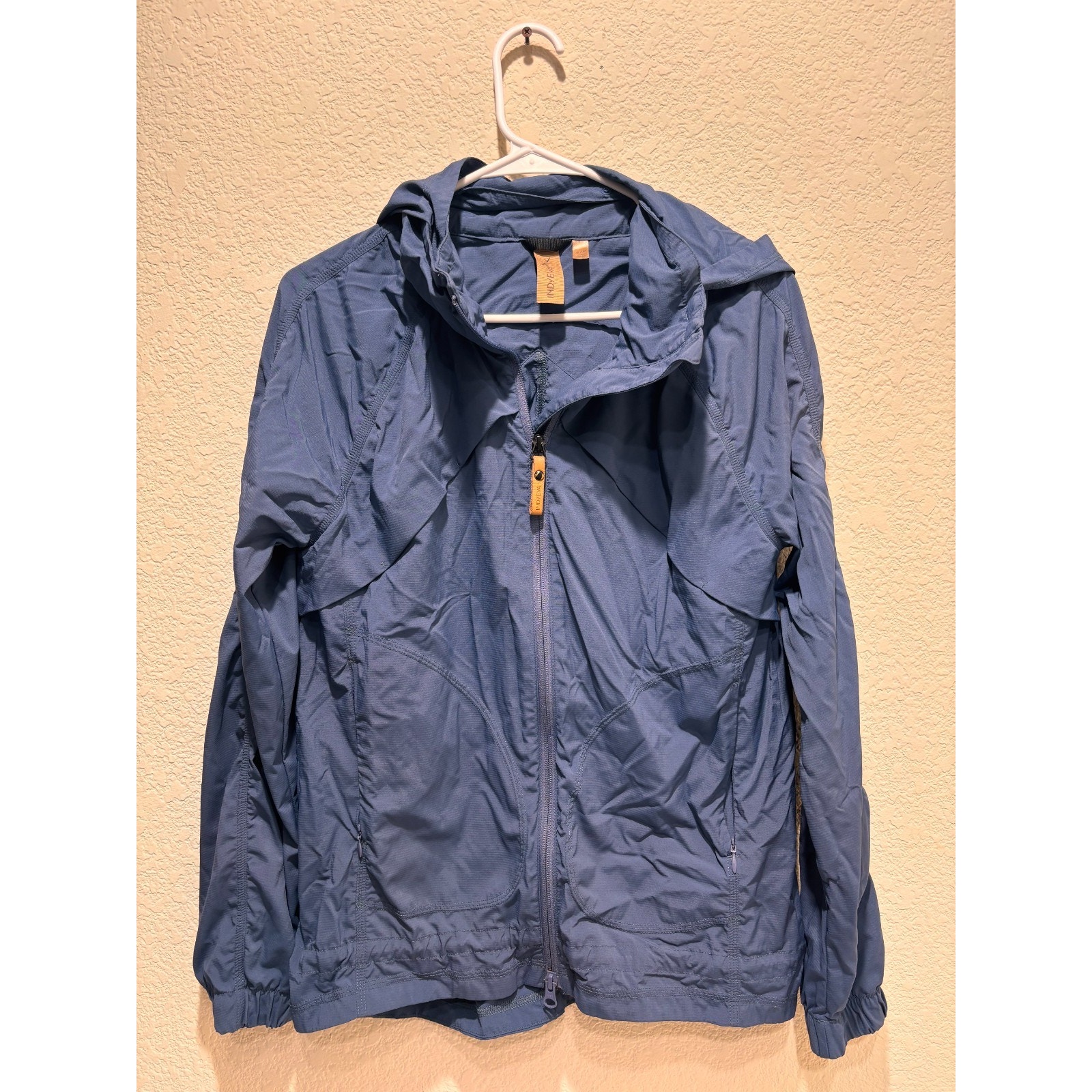 Indyeva Women's Podroz Iv Full Zip Hooded Lightweight Jacket Black Size S/P